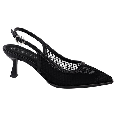 Zapatilla Cerrada Color Negro Maquech Para Mujer 4050