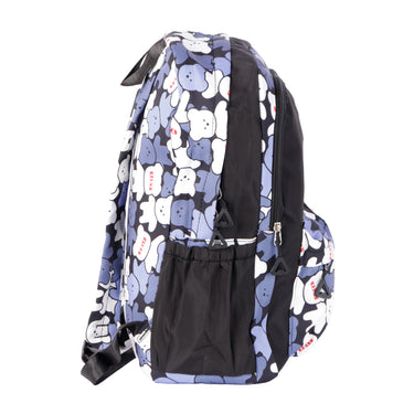 Fratello Mochila Color Negro Diseño De Osos Para Niña 12672