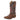 Bota Vaquera de Piel Fratello Color Tabaco Para Mujer 1115
