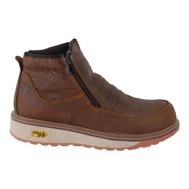 Bota de Trabajo de Piel PMA Color Miel Para Hombre 0572