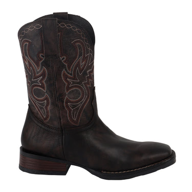 Botas Vaqueras Fratello Color Café de Piel para Hombre 10506