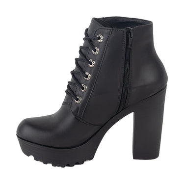 Botas Casuales Fratello Color Negro Para Mujer 18261
