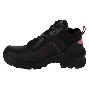 Bota Industrial Fratello Color Negro Para Mujer 0801 Poliami