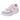 Tenis Casuales Fratello Color Blanco con Rosa para Niña 0640
