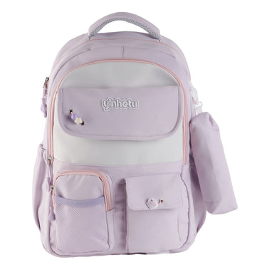 Mochila Escolar Fratello Color Lila Para Mujer 8601