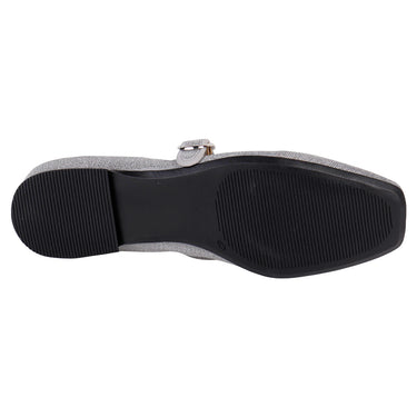 Flats Casuales Fratello Color Plata Para Mujer 2510