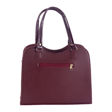 Bolsas Casuales en Charol Fratello Color Vino para Mujer BN17-26