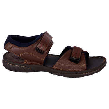 Sandalia Casual Fratello Color Marrón Para Hombre 7041