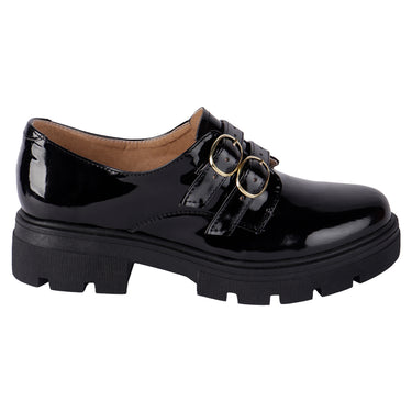 Zapatos Casuales Color Negro Fratello Para Mujer 0790