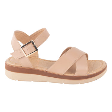 Sandalias Casuales Fratello Color Maquillaje para Mujer 0300
