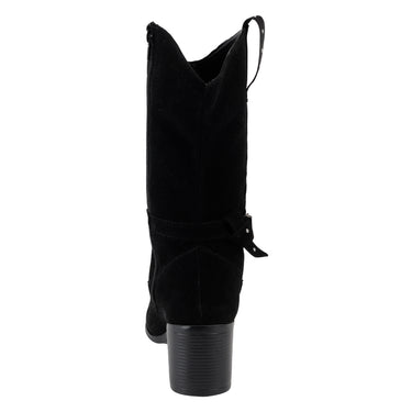 Botas Vaqueras Fratello Color Negro para Mujer 9813