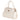 Bolso Tote Fratello Color Beige Claro Para Mujer Bn086 Beige Lisa Oro