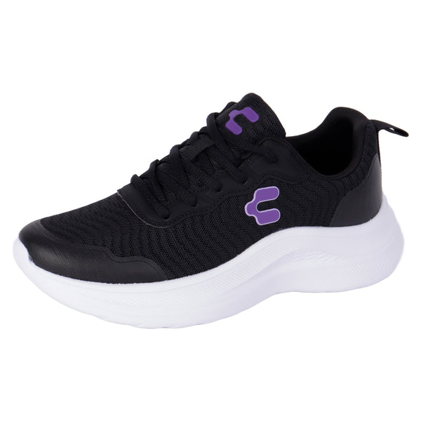 TENIS CHARLY - 10599650 - NEGRO BLANCO - 22/27