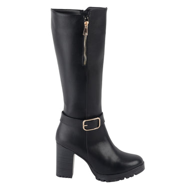 Bota Alta Fratello Color Negro Para Mujer 2017
