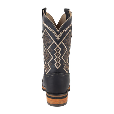 Botas Vaqueras Fratello Color Negro Para Hombre 0977