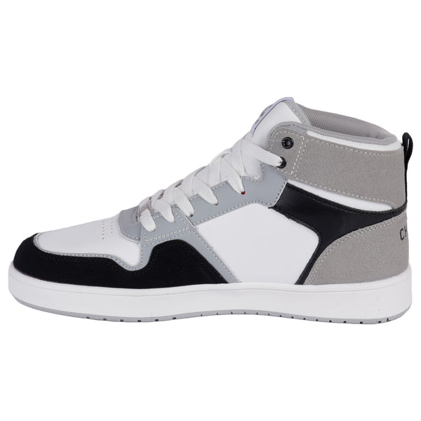TENIS CHARLY - 1038164 - BLANCO NEGRO GRIS - 25/29