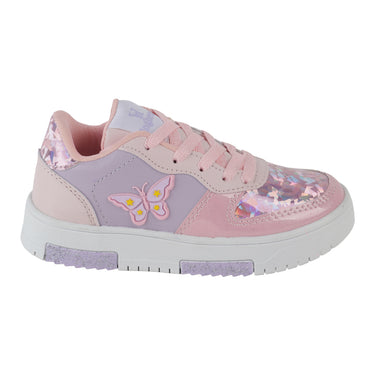 Tenis Casuales Fratello Color Rosa Lila Para Niña 0526