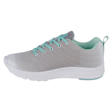 Tenis Deportivo Running Fratello Color Negro Con Gris Para Mujer 2008