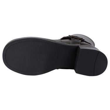 Botas De Caña Media Color Plata Fratello Para Mujer B104