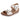 Sandalia De Plataforma Fratello Color Late Para Mujer 5302