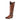 Botas Vaqueras Bordadas Fratello Color Café para Mujer 0095