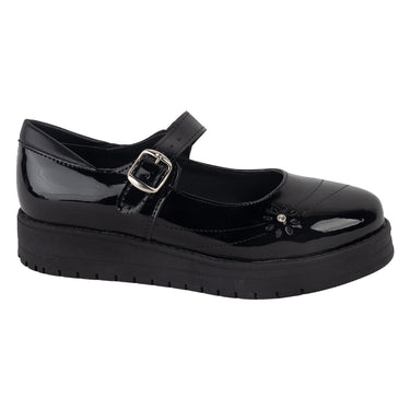 Zapatos Escolares Fratello Color Negro Para Mujer 1161