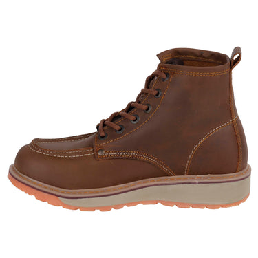 Botín Industrial Fratello Color Miel Para Hombre 2336 S/wave