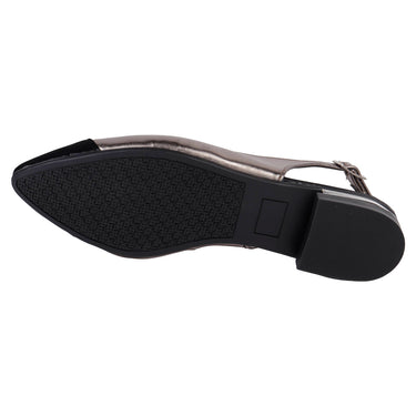 Flats Destalonados Fratello Color Inox Para Mujer 6012