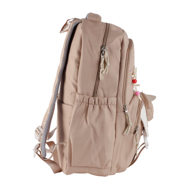 Mochila Escolar Fratello Color Beige Para Mujer 2811