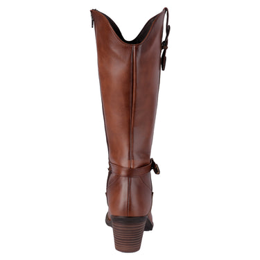 Fratello Botas Vaqueras Altas Color Café Para Mujer 0001
