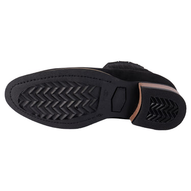 Botín Vaquero Fratello Color Negro Para Hombre 0048