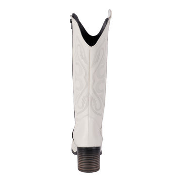 Botas Vaqueras Fratello Color Latte Para Mujer 2030