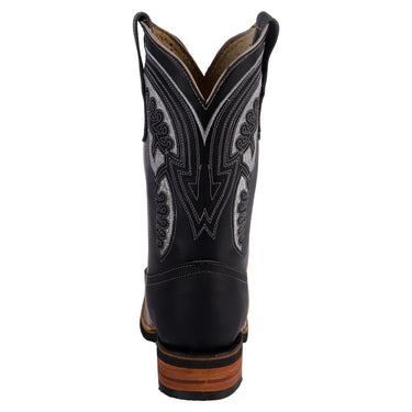 Bota Vaquera Fratello Color Negro Para Hombre 0945