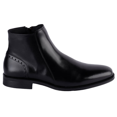 Botines Casuales Mariscal Color Negro Para Hombre 8482