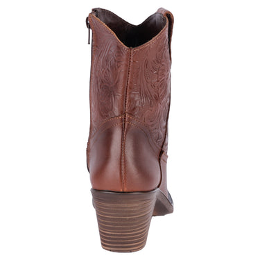 Botin Casual Fratello Color Miel Para Mujer 0706