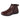Botines Casuales De Piel Color Café Fratello Para Mujer 1506