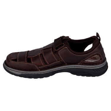 Sandalia Casual Fratello Color Café Para Hombre 6517