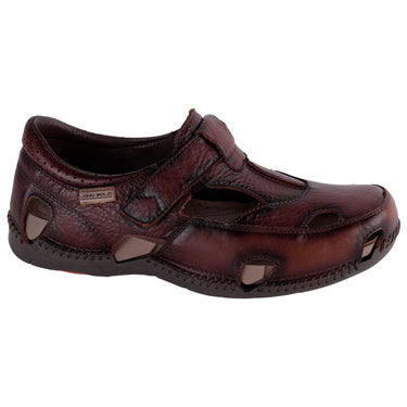 Sandalias Casuales Lobo Solo Color Besani Para Hombre 6606