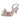 Zapatillas Tacón de Aguja Fratello Color Nude para Mujer 1026