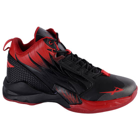 TENIS PONTIAC - 6144 - NEGRO ROJO - 25/29