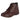 Botines Confort De Piel Fratello Color Café Para Mujer 1015