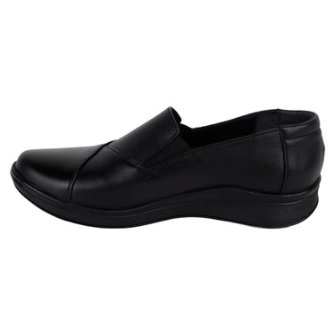 Zapato Confort De Piel Barcassi Color Negro Para Mujer 6302