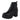 Botines Casuales de Tacón Cuadrado Alto Fratello Color Negro para Mujer 26503