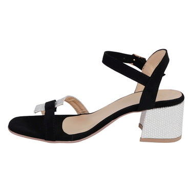 Zapatillas Destalonadas Fratello Color Negro Para Mujer 0388