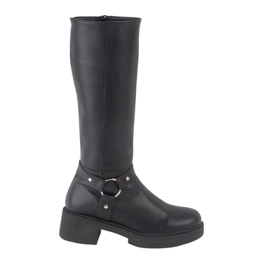Botas Altas Fratello Color Negro Para Mujer 0821