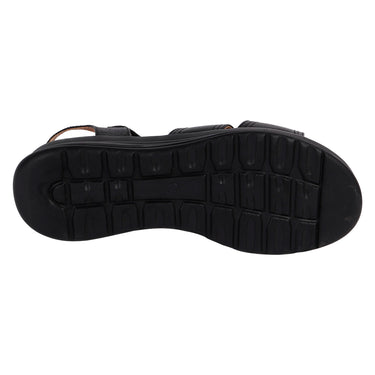 Sandalias Confort Fratello Color Negro Para Mujer 0841