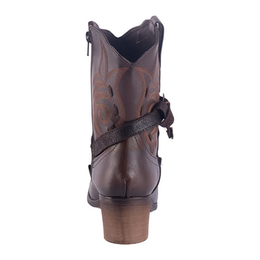 Botas Vaqueras Maquech Color Moka para Mujer 0868