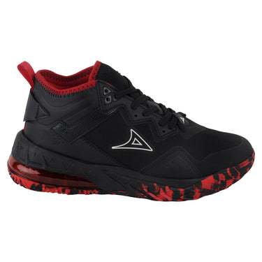 Tenis Deportivos Pirma Negro con Rojo para Hombre 2018