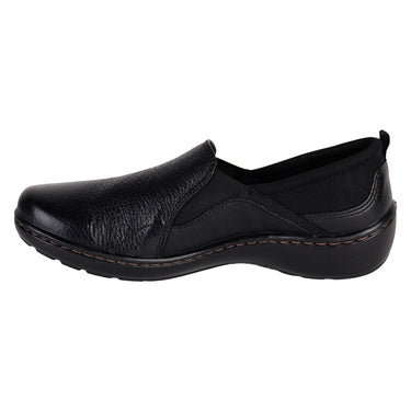 Zapato Confort De Piel Flexi Color Negro Para Mujer 138104