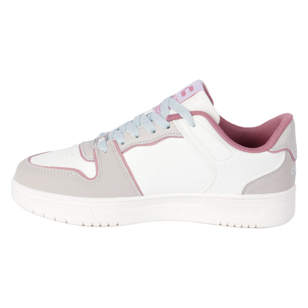 TENIS CHARLY - 10595410 - BLANCO GRIS ROSA - 22/26